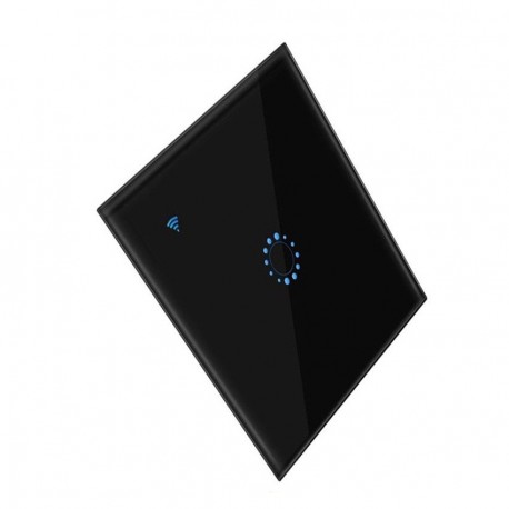 Interruptor Digital - Controlo à distância - Espelho preto