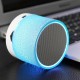 Mini Coluna/ Candeeiro Bluetooth azul V3.0