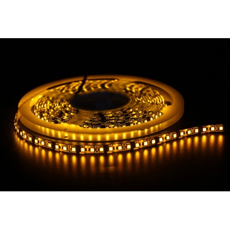 Fita de Leds Amarelo - 24V -5m- p/ Camiões, Autocarros, Barcos, Casas, Carros, exterior, etc...