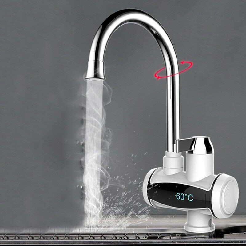 Display digital torneira elétrica torneira de água quente instantânea  cozinha torneira quente instantânea aquecedor de água wa (aquecedor  elétrico) : : Ferramentas e Materiais de Construção