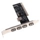 Hub Pci USB 2.0 De 4 Portas