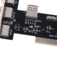 Hub Pci USB 2.0 De 4 Portas