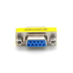 Conector/Adaptador DB9 Fêmea para Fêmea RS232 9Pin 