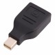 Adaptador Mini DisplayPort Macho Para DisplayPort Fêmea