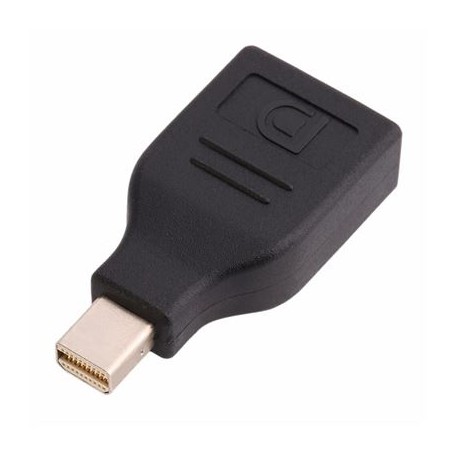 Adaptador Mini DisplayPort Macho Para DisplayPort Fêmea