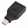 Adaptador Mini DisplayPort Macho Para DisplayPort Fêmea