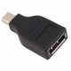 Adaptador Mini DisplayPort Macho Para DisplayPort Fêmea