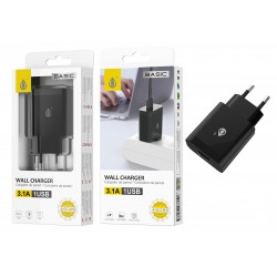 Kit de Carregador/Adaptador USB Quick Charger 3.1A 18W + Cabo Lightning para USB