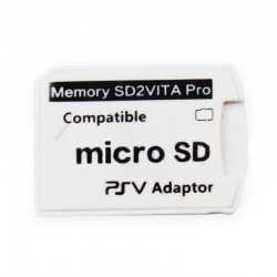 Adaptador SD2VITA PRO/ Adaptador de Cartão de Memória MicroSD Para PS Vita