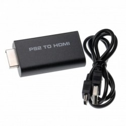 Conversor HDMI com entrada de áudio de 3,5mm para Playstation 2
