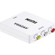 Mini Conversor VGA Para AV Com Jack Áudio 3.5mm
