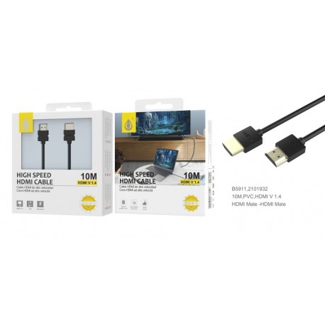  Cabo HDMI De Alta Velocidade 10M