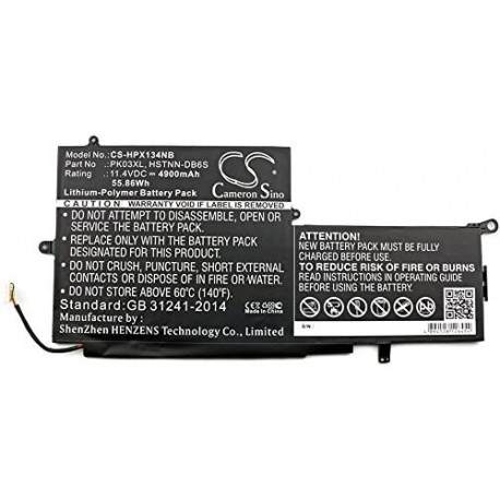 Bateria de Substituição Para Portátil HP PK03056XL/ PK03XL/ TPN-Q157