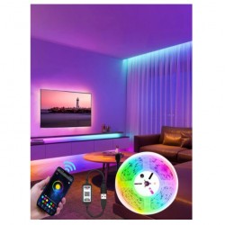 Fita LED RGB Inteligente ( Controlo por Bluetooth)