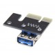Adaptador PCIE 1x USB 3.0 PCE2PCE-NO4 VER005