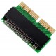Adaptador/Conversor M.2 NVME SSD 12 + 16 pinos M.2 NGFF Para MacBook