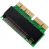 Adaptador/Conversor M.2 NVME SSD 12 + 16 pinos M.2 NGFF Para MacBook