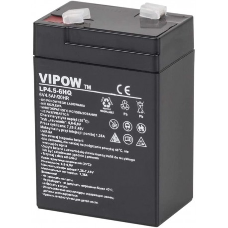 Bateria de mobilidade 6V 4,5Ah/ Bateria de Ciclo Profundo de Gel