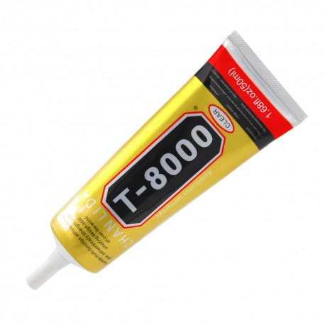 Zhanlida T-8000 Cola Industrial Multiuso Adesivo Transparente  (50ML)