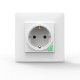 Tomada Inteligente de Embutir  Wi-Fi/ Wireless /  Wifi  Branco
