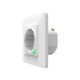 Tomada Inteligente de Embutir  Wi-Fi  Branco