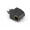 Carregador/Adaptador Tomada Para Isqueiro De Carro