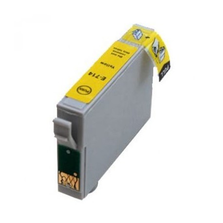 Tinteiro Amarelo Para Impressora Jato De Tinta Compatível C/ EPSON T0714/ T0894