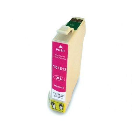 Tinteiro Magenta Para Impressora Jato De Tinta Compatível C/ EPSON T1813/ T1803