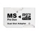 Pack Cartão de Memória Kingston de 32GB + Adaptador Duplo de MicroSD para Memory Stick Pro Duo