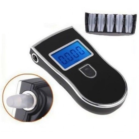 Pack Alcoolímetro Digital AT-818 +  Boquilha/ Adaptador Bocal Para Alcoolímetro AT-818