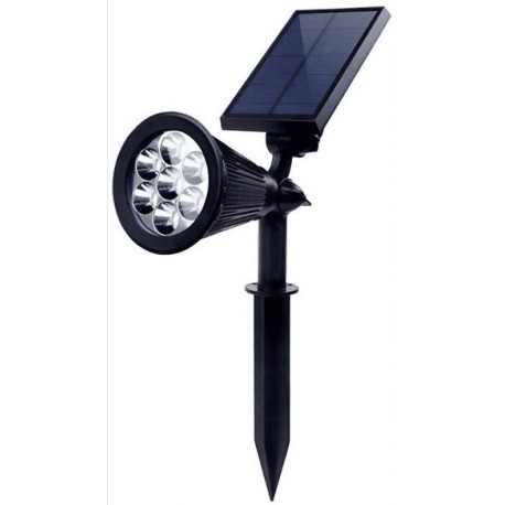 Lâmpada RGB  Solar Para Jardim 