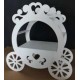 Suporte Em Forma de Carruagem Para Bolos/Cupcakes/Decorações