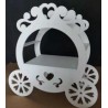Suporte Em Forma de Carruagem Para Bolos/Cupcakes/Decorações