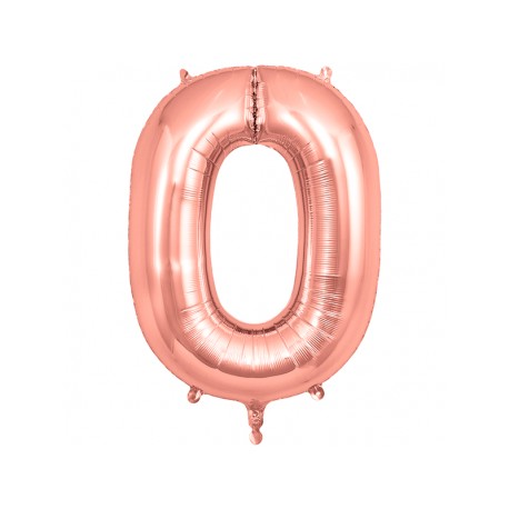 Balão Foil/ Festa/ Aniversário/ Evento Números De 0 a 9 de 102cm ( centímetros ) Rosa
