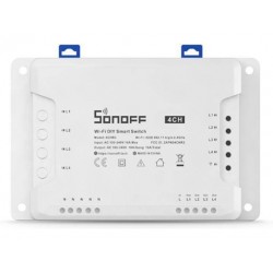  Módulo 4 Interruptores Modulo 4 Relés Smart WiFi Wireless - Sonoff 4CHR3