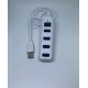 HUB USB 3.0 De 4 Portas Com Interruptor