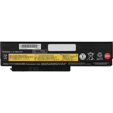 Bateria de Substituição Para Portátil Lenovo ThinkPad X220 X220i X220s