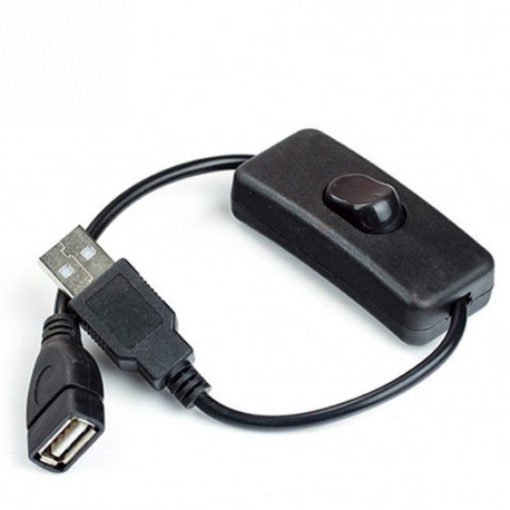 Cabo USB Para Alimentação Com Interruptor ON/OFF
