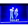  Luz/Placa/Letreiro/ Placar/Sinal LED  Néon "TOILET"  Azul