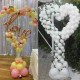  Suporte/Expositor Para Balões/Flores Em Forma de Coração 
