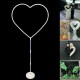  Suporte/Expositor Para Balões/Flores Em Forma de Coração 