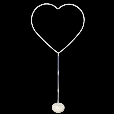  Suporte/Expositor Para Balões/Flores Em Forma de Coração 
