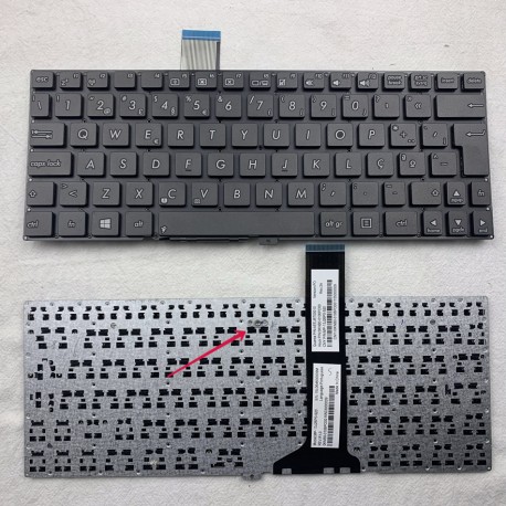 Teclado de Substituição Para Portátil ASUS VivoBook X102BA X102 X102B 