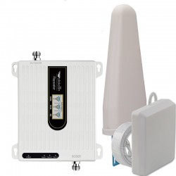 Amplificador/Intensificador de Sinal GSM 2G/3G/4G 900/1800/ 2100MHz