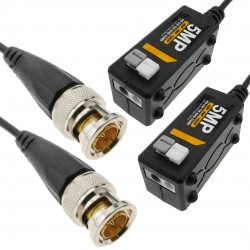 Conversor Balun Passivo de Vídeo HD para CVI TVI AHD CVBS a 720p/960p/1080p/3MP/4MP/5M P400m 