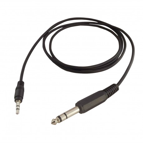 Cabo Áudio Jack 3.5mm Para 6.5mm Stereo (3 Metros)