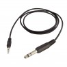 Cabo Áudio Jack 3.5mm Para 6.5mm Stereo (3 Metros)