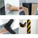 Pack de 3 Faixas Protetoras De Porta Para  Parede/Esquina De Garagem Com Listras Pretas/Amarelas