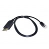 Cabo/Conversor/Adaptador USB  RS232 Para RJ11 RJ12