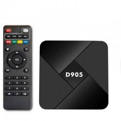 D905 4GB + 32GB Android 9.0 Quad Core TV Box Tv 4K HD